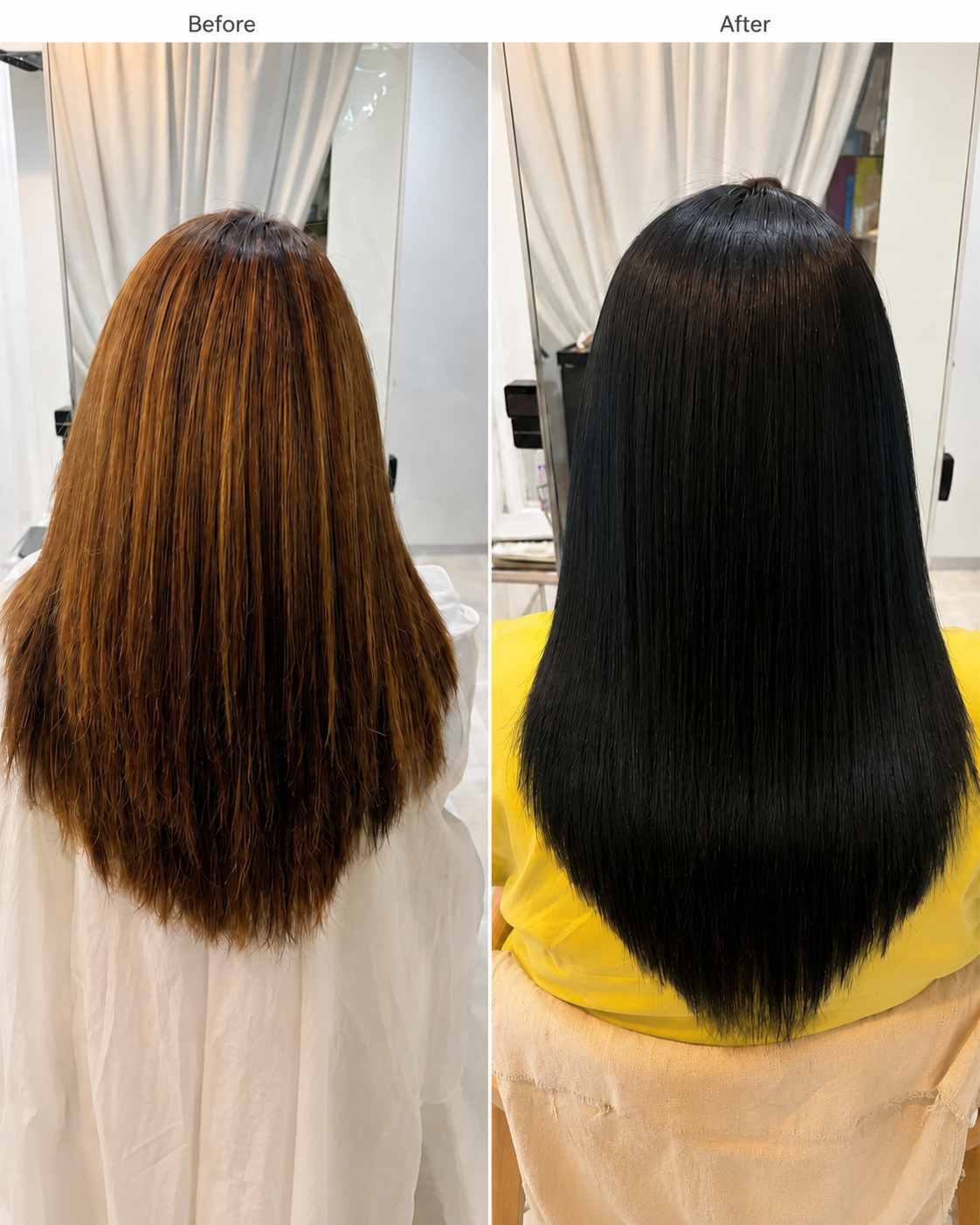 有楽町縮毛矯正 Before After 3